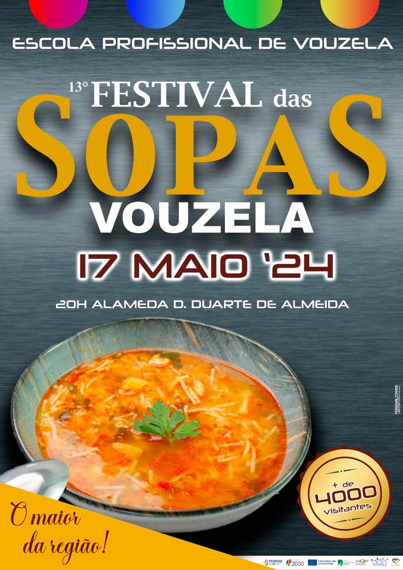 Cartaz oficial: Festival das Sopas de Vouzela