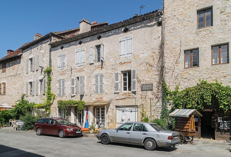 A view of Marcilhac-sur-Célé